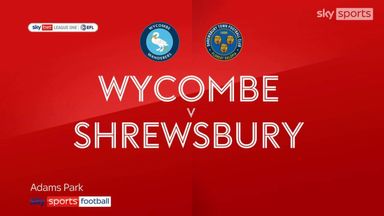Wycombe 1-2 Shrewsbury