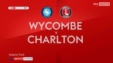 Wycombe 1-1 Charlton 