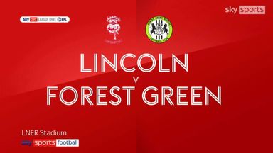 Lincoln City 1-1 Forest Green Rovers