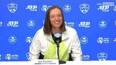 Swiatek on Serena - 'I feel like a kid from kindergarten!'