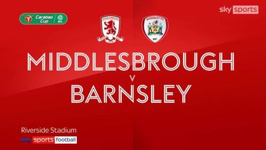 Middlesbrough 0-1 Barnsley 