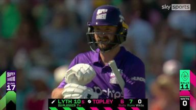 Lyth smashes four sixes in a row!