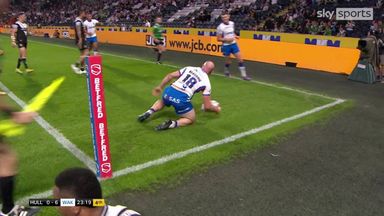 Wakefield score second try against Hull FC