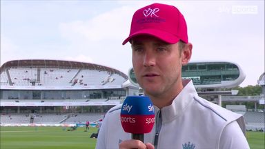 Broad: Jimmy and I kicked the turf when we lost the coin toss!