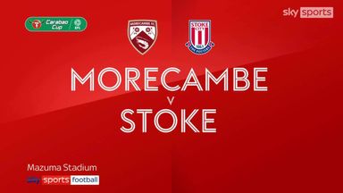 Morecambe 0-0 Stoke (5-3 pens)