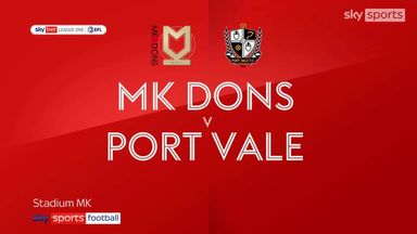 MK Dons 2-1 Port Vale