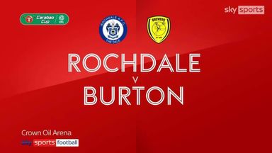 Rochdale 2-0 Burton