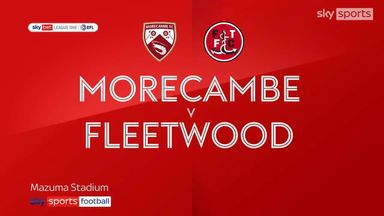 Morecambe 1-1 Fleetwood