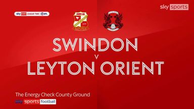 Swindon Town 1-1 Leyton Orient