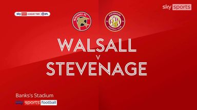 Walsall 1-1 Stevenage