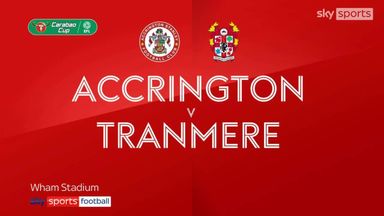 Accrington 2-2 Tranmere (11-12 pens)