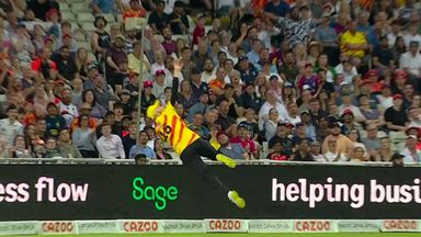 Cook takes spectacular catch but Livingstone survives