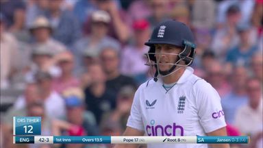 England continue to struggle as Root goes for eight
