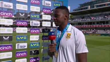 Rabada praises bowling attack after 'truly special day'