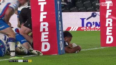 Hull finish with consolation try
