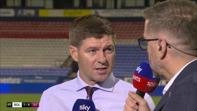 Gerrard praises Villa players' attitude and desire