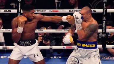 Nelson: AJ needs to throw kitchen sink at Usyk