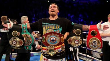 What does it feel like to fight Oleksandr Usyk?