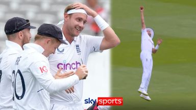 'You little beauty!' - Broad takes remarkable one-handed catch