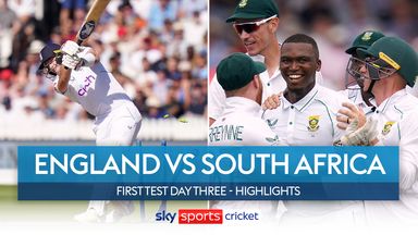 England vs South Africa | Day three highlights