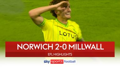 Norwich 2-0 Millwall