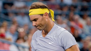 Nadal beaten in Cinicinatti after return from 6 week lay-off