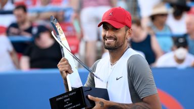 Kyrgios wins first title since 2019