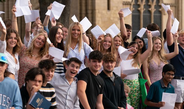 Results day: A-level grades lower than last two years but higher than pre-pandemic levels - Vimarsana News
