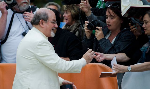 Salman Rushdie: World reacts as controversial author stabbed in New York state - Vimarsana News