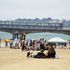 People enjoying the hot weather on Bournemouth beach after temperatures topped 40C in the UK for the first time ever. Picture date: Wednesday July 20, 2022.