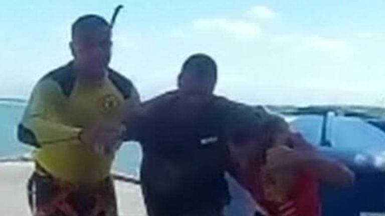 Castaway rescued from Brazilian island