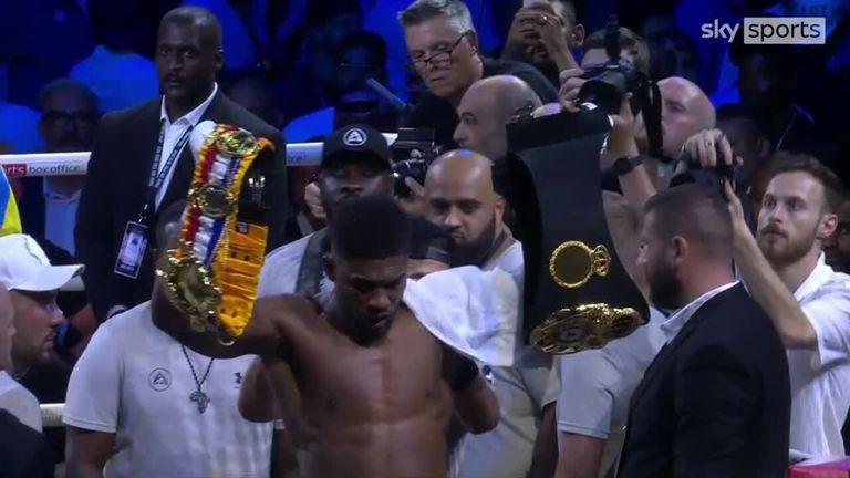 Joshua throws belts and storms out of ring!