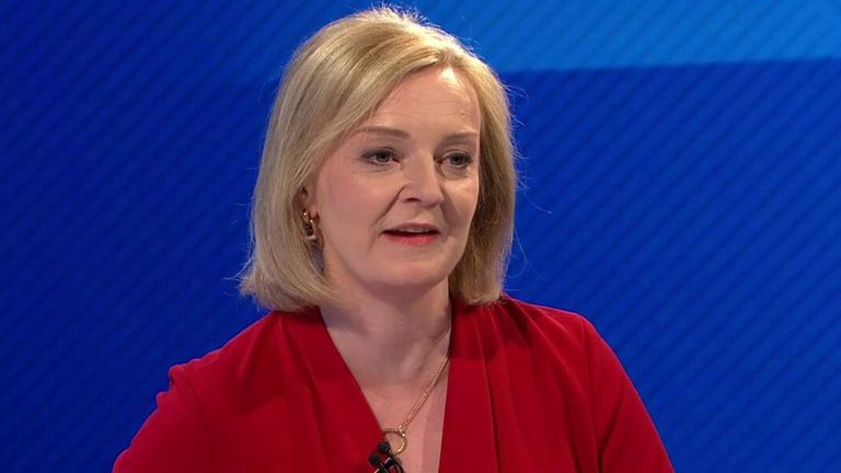 Liz Truss in The Battle for Number 10