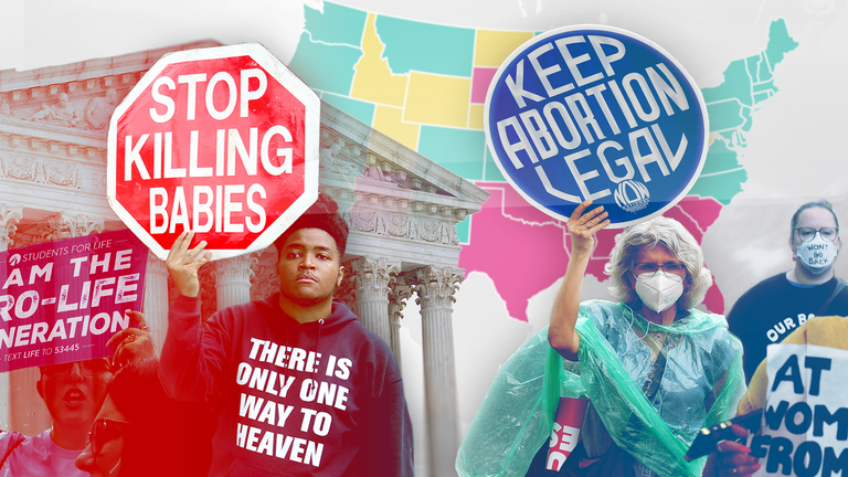 The story of abortion in America in four charts