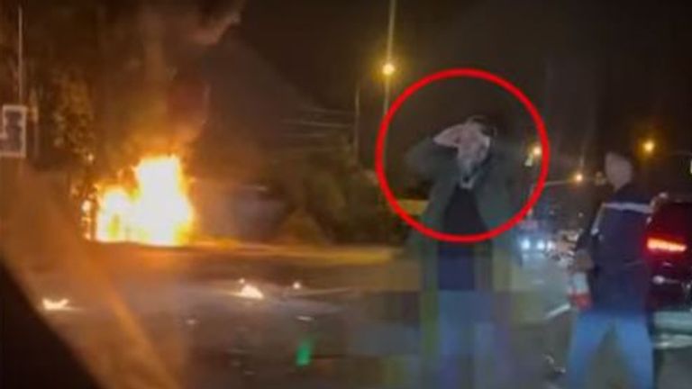 Alexander Dugin şüpheli araba bombalı saldırı olay yerinde şokta
