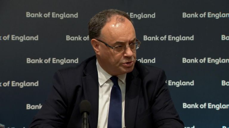 Andrew Bailey - Governor of the Bank of England