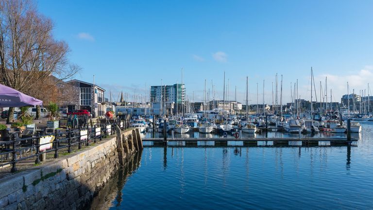 Man in his 70s dies after being pulled from water at Sutton Harbour in Plymouth