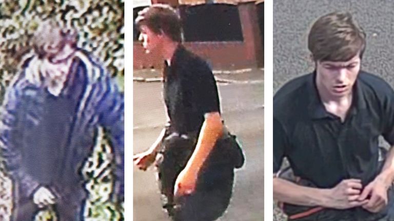 CCTV images issued by Greater Manchester Police 