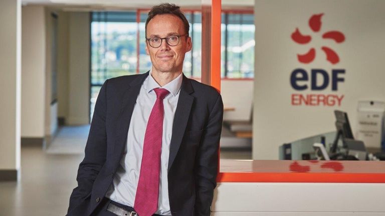 Philippe COMMARET, Managing Director of EDF Energy Customers.  Photo: EDF