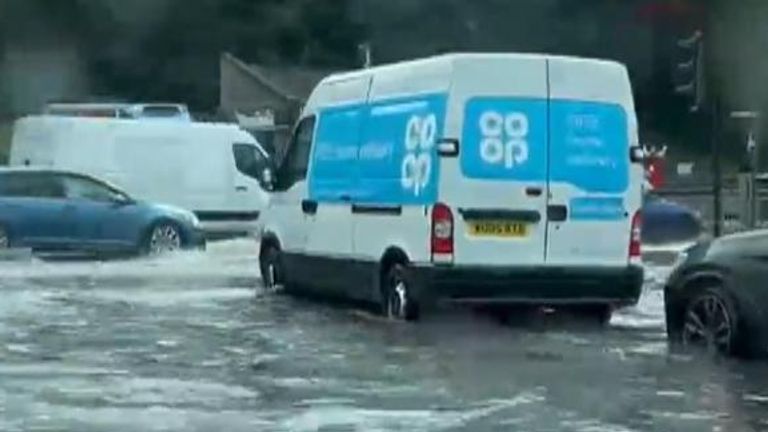 Flooding in Cornwall