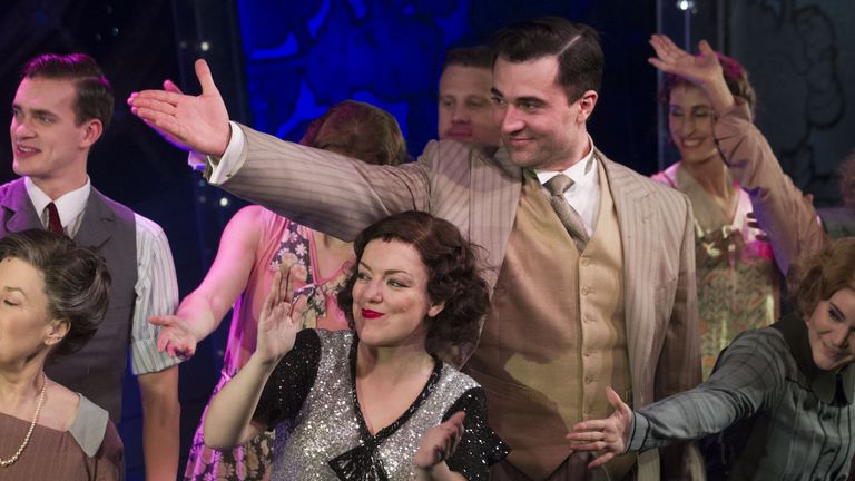 Darius Campbell and Sheridan Smith in the musical Funny Girl in 2015. Pic: Dan Wooller/Shutterstock