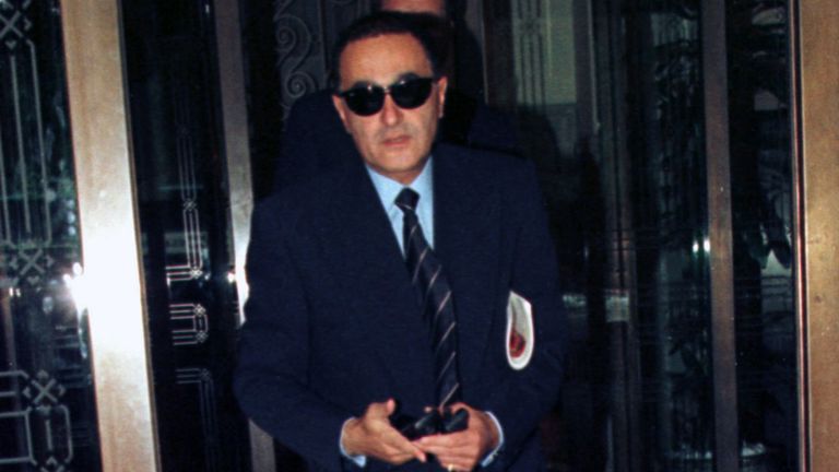 Dodi Al Fayed leaves his Park Lane home in August 1997