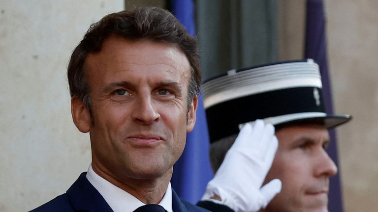 French President Emmanuel Macron