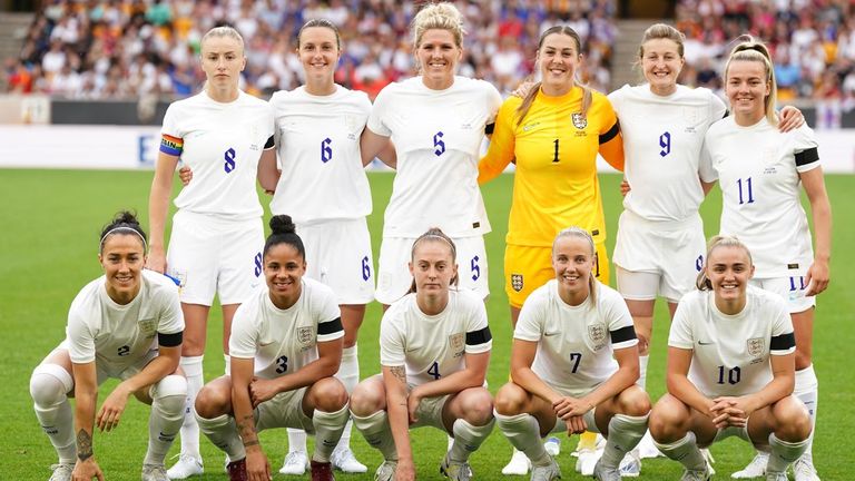 England&#39;s starting line-up