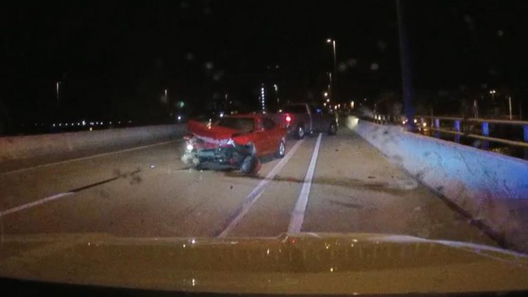 Driver &#39;Miraculously&#39; Uninjured Following Florida Bridge Crash