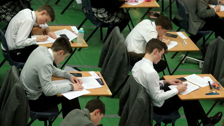 Few schools and colleges will get better GCSE and A-level results than last year, minister warns