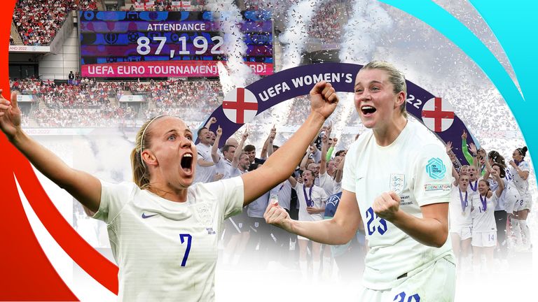 From the biggest win to the biggest crowd – all the records set at this year’s women’s Euros