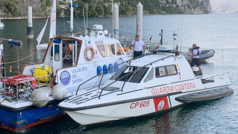 The body of Aran Chada was found by volunteers after more than three weeks of searches by the authorities Source: GUARDIA COSTIERA
