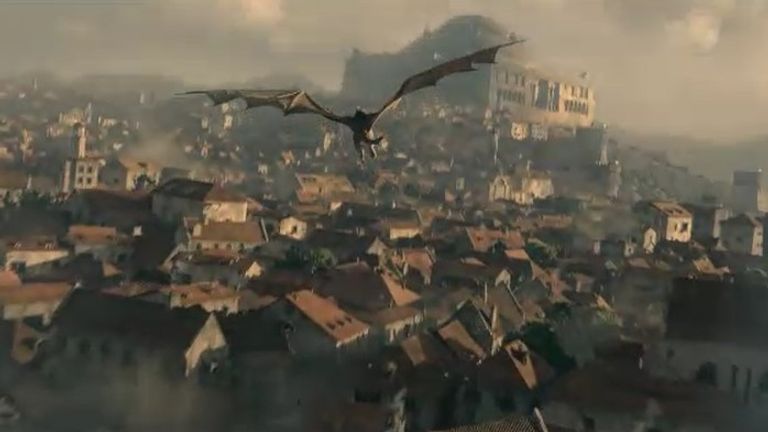 House of Dragon, the Games of Thrones prequel. Pic: Sky Atlantic