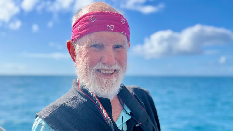 Dr Wally Franklin has dedicated his life to studying humpback whales 